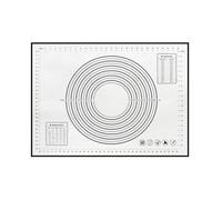 Tappetino da pasticceria in silicone con misure grandi e spesse per cottura fondente torta rotolamento cucina piano di lavoro per uso alimentare antiaderente facile da pulire lavabile in lavastoviglie