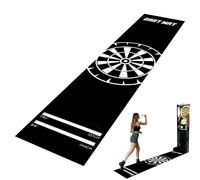 Tappetino da pavimento per gioco di freccette, protezione da pavimento portatile antiscivolo con linea di lancio, tappetino per freccette, protezione per il centro ricreativo club sport seminterrato
