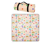 Tappetino da picnic all'aperto - Coperta da campeggio primaverile estiva da 1100 g | Pratica borsa pieghevole extra large da 78 x 78 pollici, registro nozze per coppie carinne per spiaggia, campeggio,