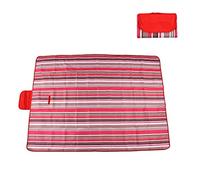 Tappetino da picnic Coperta pieghevole impermeabile antisabbia per esterni Leggero e confortevole in tessuto Oxford per campeggio Viaggi in spiaggia di grandi dimensioni per 6-8 (195 * 200)