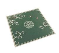 Tappetino da poker, Tappetino da tavolo Mahjong Tappetini gioco , verde antiscivolo e riduzione del rumore poker , quadrato(35.4x35.4inch/90x90cm)