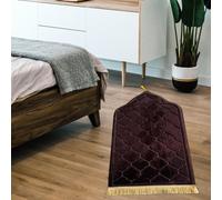 Tappetino da preghiera in flanella Tappetino da viaggio portatile irregolare