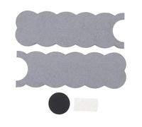 Tappetino da rubinetto da cucina diatomite, vassoio di pietra che assorbente l'acqua per lavandino con bastoncino di silicone lavello a spruzzola per la custodia per la custodia (dark gray)