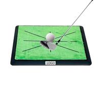 Tappetino da sciopero da golf - piattaforma di esercizio per lo swing - allenamento da golf antiscivolo, per giardino interno esterno, casa, campo pratico ufficio prato