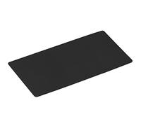 Tappetino da scrivania, 119 x 51 cm, tappetino per mouse su entrambi i lati, morbido e liscio, per ufficio e casa, grigio scuro (nero, 31 x 16)