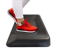 Tappetino da scrivania attivo in piedi - Tappetino anti-fatica non piatto con palla da massaggio Grande tappetino anti-fatica deve avere accessori da scrivania ergonomico anti fatica tappetino anti