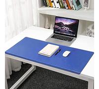 Tappetino da scrivania con bordo protettivo,Tappetino da scrittura liscio impermeabile in pelle morbida per tastiera del computer portatile,Mouse Pad con profilo frontale a L per ufficio casa