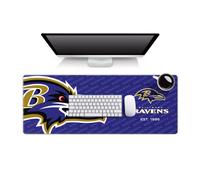 Tappetino da scrivania con logo Baltimore Ravens NFL YouTheFan SMU