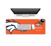 Tappetino da scrivania con logo NFL Denver Broncos di YouTheFan SMU