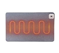 Tappetino da scrivania per computer, impermeabile, protezione contro il surriscaldamento, tappetino riscaldante elettrico, per digitare, giocare, compiti, casa, tavolo, dormitorio invernale