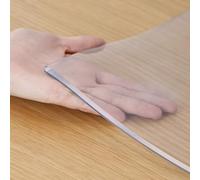 Tappetino da Scrivania Trasparente Spessore 1.5mm Sottomano Protezione da Tavolo 70x120cm 110x200cm 130x210cm Antiscivolo AntiGraffio (Color : Thick 1.5mm/0.06", Size : 70x140cm)