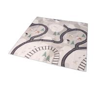Tappetino da Sedia in Tessuto in Stoffa di Oxford Grande Baby Splat, a Prova di Acqua 51.18x51.18in con Slip Back, Facile da Pulire, Portatile, Multiuso per Interno Ed Esterno