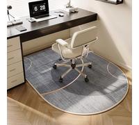 Tappetino da Sedia per Ufficio Non Slip per Pavimenti in Legno Tappeto di Protezione del Pavimento Tappetino Durevole per Home Office e scrivania 90 x 150 cm Stile 4 - PASSOGGIO Ideale. FANDIAO