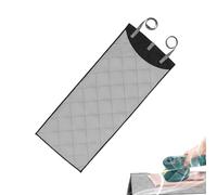 Tappetino da stiro sopra la porta - Pad verticale per battello a vapore | Resistente al calore | Protezione superiore per asciugatrice | Copertura in cotone pieghevole | Stazione di cottura a vapore