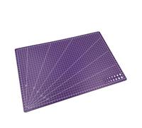 Tappetino da taglio A3 A4 A5 Strumento culturale ed educativo Pad bifacciale Tavola for incisione artistica for artigianato fai te fatto a mano(Purple,A3 Large)