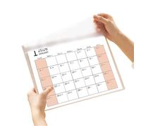 Tappetino da tavolo per calendario combinato efficiente in termini spazio Tappetino per integrato Calendario multifunzionale 2026 Carta per utenti efficienti Tappetino per visualizzazione