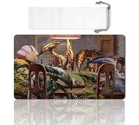Tappetino da tavolo TCG Playmat da tavolo per giochi da tavolo dimensioni 60 x 35 cm, compatibile con MTG RPG CCG Trading Card Game Mats (SLIVERS-Playing-Poker)