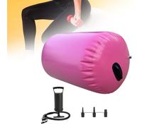 Tappetino da yoga con rullo ad aria a forma di canna da ginnastica per