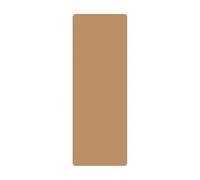 Tappetino da yoga in gomma e sughero - 68 cm extra largo, 5 mm di spessore, for ginnastica con linee allineamento(Glossy)