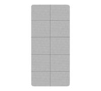 Tappetino da yoga per allenamento a casa, tappetino da fitness senza scivolamento, per pilates, meditazione, stretching | Pad per stretching e palestra pieghevole spesso, tappetino per cuscino extra