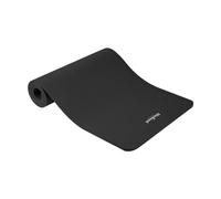 Tappetino da yoga per pilates, fitness e yoga REBEL ACTIVE RBA-3151-BK; 183 x 61 cm, spessore 1,5 cm, NBR, nero