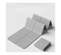 Tappetino da yoga pieghevole in TPE ecologico, pieghevole, double face, antiscivolo, per pilates e allenamenti a terra (rosa, 4 mm)