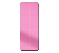 Tappetino da yoga pieghevole per viaggi, antiscivolo, 4 mm di spessore, portatile, con texture double-face, tappetino per esercizi di fitness e yoga (rosa)