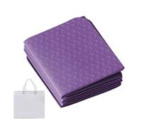 Tappetino da yoga portatile - pad di allenamento impermeabile spesso 6 mm, Tappetino da yoga pieghevole anti-slip con borsa per il camerino per la palestra da viaggio in palestra