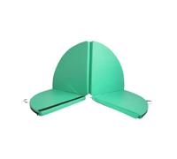 Tappetino da yoga rotondo tappetino da ballo pieghevole leggero per