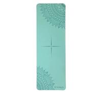 Tappetino da yoga TPE HMS YM10 Verde 182x61x0,8 cm