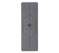 Tappetino da yoga YM10 in TPE grigio, HMS