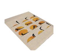 Tappetino da yoga YYSunset, tappeto a tema, meditazione, pavimento Boho, decorativo for la consapevolezza, for pratica a casa(180x260cm(70x101in))