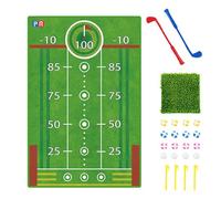 Tappetino Di Allenamento Per Lo Swing Nel Golf - Tappetino Portatile E Interattivo Per La Pratica Dei Colpi,Gioco di Chip Golf per Bambini - Per Golfisti Ciclisti Famiglia Donne Uomini Ragazzi e