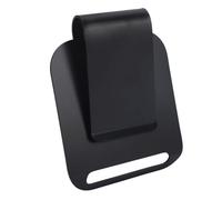 Tappetino di atterraggio per borsa da golf in metallo, telemetro leggero e robusto, compatibilità universale, clip per borsa da golf, incolore, normale