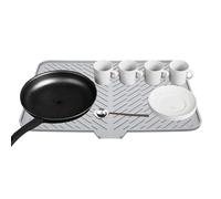 Tappetino di drenaggio in silicone per controsoffitto, scolapiatti per lavello e controsoffitto, accessori di lavaggio igienici e versatili per utensili da cucina, piatti