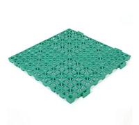 Tappetino di drenaggio, tappeto antiscivolo in plastica for bagno, garage, bordo piscina - Facile da pulire, impermeabile e ad asciugatura rapida(Green,10pcs)