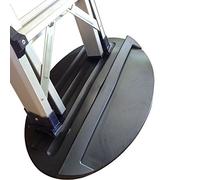 Tappetino di estensione per scala, sicuro, antiscivolo, antiscivolo, antiscivolo, in gomma morbida, 68,6 x 39,9 cm, accessorio telescopico per scaletta, protezione del pavimento di sicurezza