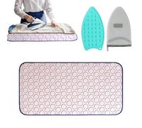 Tappetino di ferro, coperta da stiro, cucitura portatile da tavolo, disegno portatile resistente al calore, accessorio trapuntato per asciugacapelli, piroscafo, vestiti di lavatrice, casa, porta, appa
