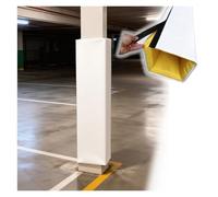 Tappetino di protezione anticaduta da garage, 1,5 m, protezione per colonne per cantine, protezione in schiuma per tutte le stagioni per canestri da basket in palestre, parcheggi e parchi giochi