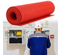 Tappetino di protezione da scosse elettriche, rotolo di gomma isolante impermeabile per la sicurezza della fabbrica dell'officina della sottostazione