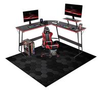 Tappetino di Protezione Sedia Protettiva Multiuso per la Casa Tappetino per Pavimenti Duri Antiscivolo Tappetino Parquet Tappeto per Sedia Ufficio Gaming Tappetino per Sedia da Ufficio 90 x 120 cm