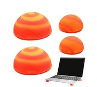 Tappetino di raffreddamento per computer portatile, piccolo cuscinetto emisferico portatile in silicone per il raffreddamento, supporto multifunzionale antiscivolo stabile emisfero per laptop