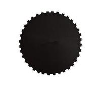 Tappetino di ricambio per trampolino, 305 cm, nero, con 48 fibbie, accessorio per trampolino, resistente, copertura a molla, divertimento all'aperto