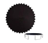 Tappetino di ricambio per trampolino per telai da 1,8 a 4,5 m, protezione UV, anelli a V, include strumento a molla, lunga durata, esperienza di salto sicura