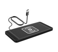 Tappetino di ricarica wireless per auto - Silicone, 15W, USB-C