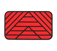 Tappetino di riparazione per auto, tappetino in PVC, resistente all'usura, antiscivolo per tallone, 25 x 33 cm, inserto con per il cucito per auto, camion, interni semplici