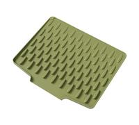 Tappetino di scarico inclinato in silicone per controsoffitto dal design inclinato per flussi d'acqua rapidi da cucina essenziale per il piano di lavoro della cucina