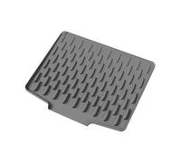 Tappetino di scarico inclinato in silicone per controsoffitto dal design inclinato per flussi d'acqua rapidi da cucina essenziale per il piano di lavoro della cucina