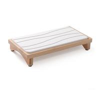 Tappetino di scarico per piano di lavoro, realizzato con terra di diatomee per un rapido assorbimento e asciugatura dell'acqua, fornendo una soluzione funzionale per asciugare le stoviglie (bianco)