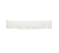 Tappetino di scarico per rubinetto in silicone, 50 x 10 cm, paraspruzzi per mantenere asciutto il bancone della cucina (beige)